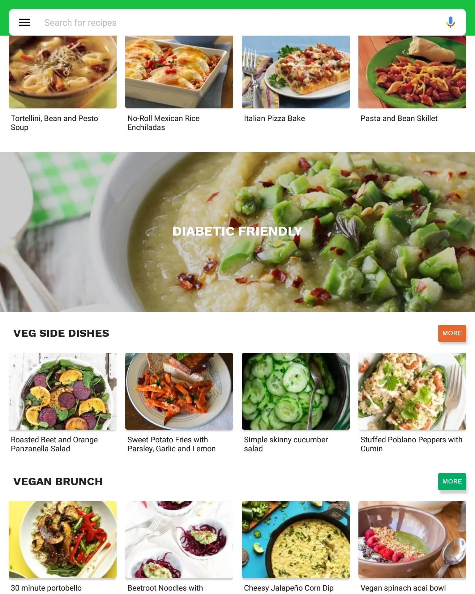 Vegetarian Recipes App Screenshot10