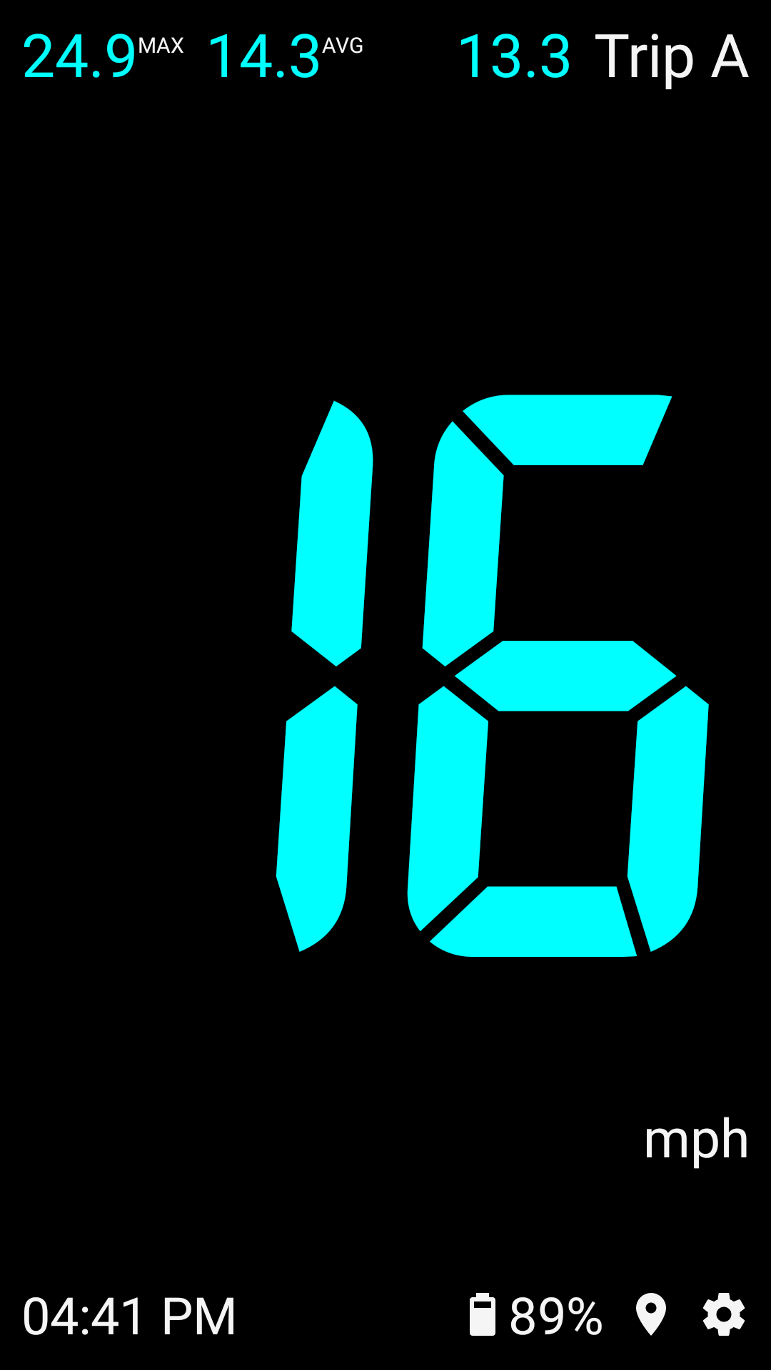 Bicycle Speedometer Screenshot1