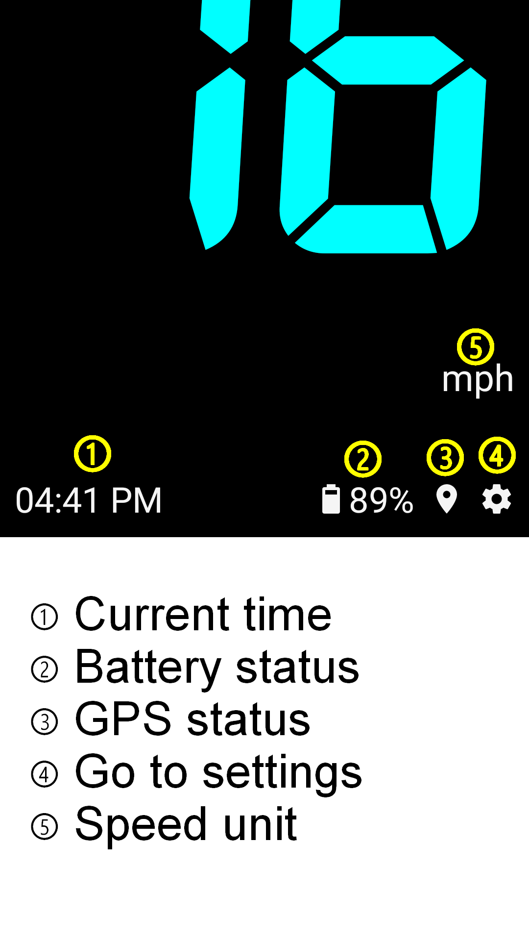 Bicycle Speedometer Screenshot3