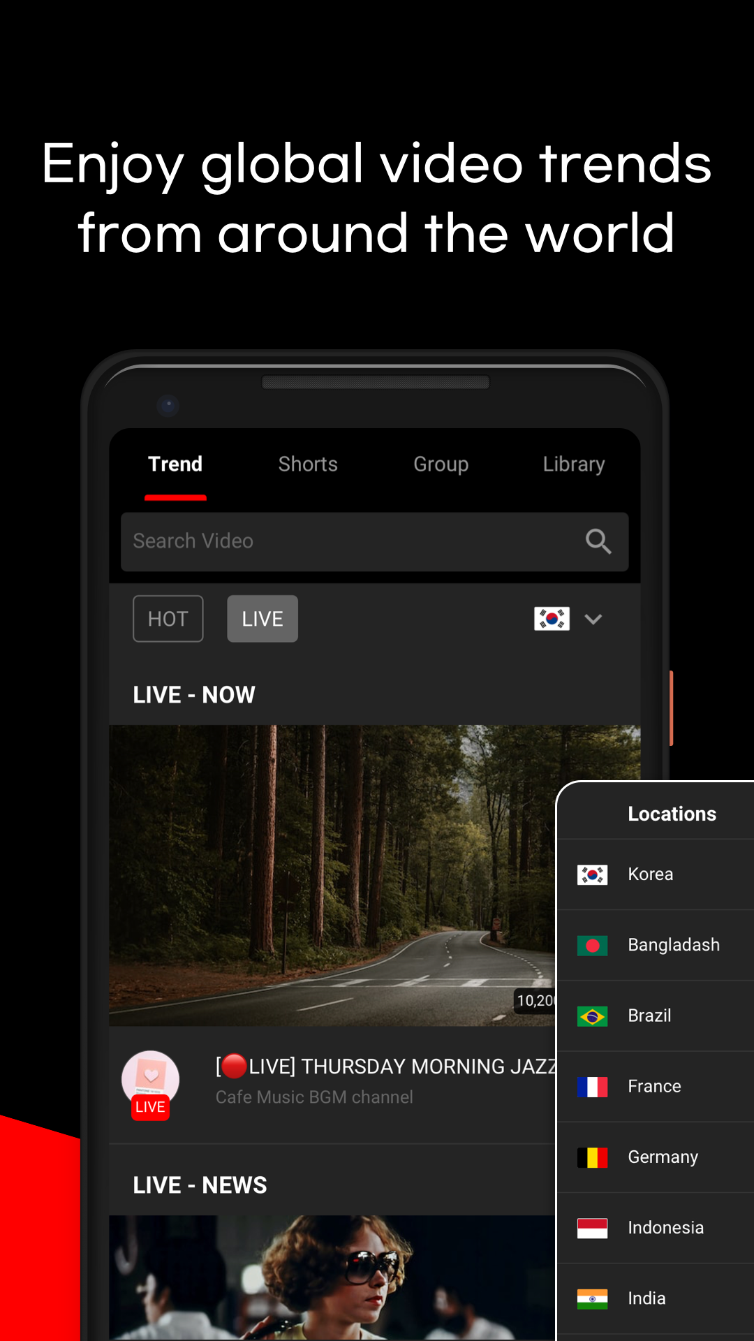 Video Stream : Trending videos Screenshot3