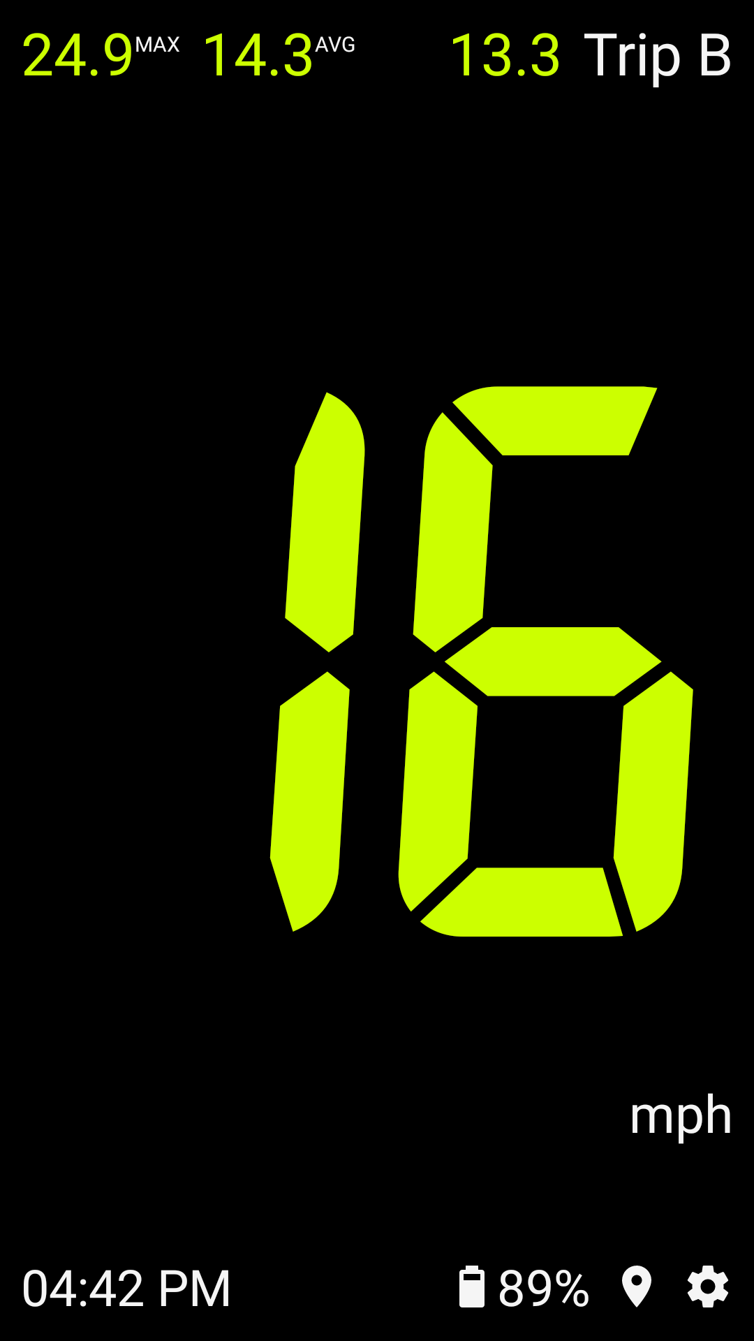 Bicycle Speedometer Screenshot6