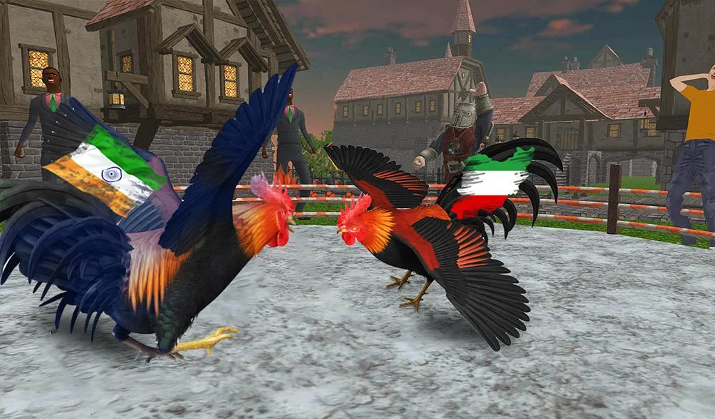 Farm Rooster Fighting Chicks 2 Screenshot1