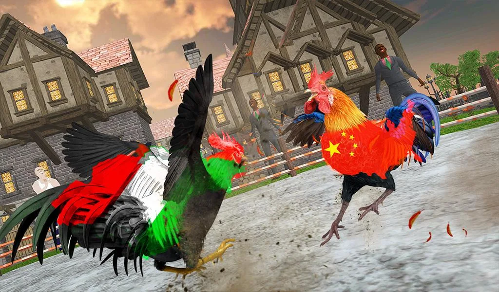 Farm Rooster Fighting Chicks 2 Screenshot2