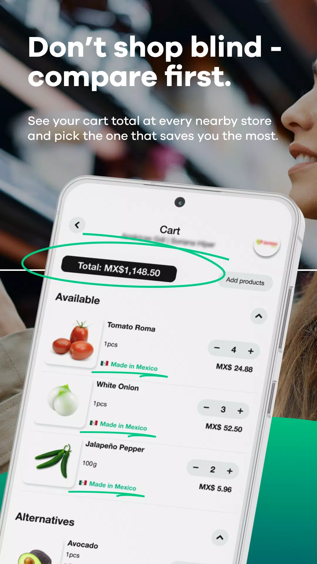 Spenza: Compare Grocery Prices Screenshot5