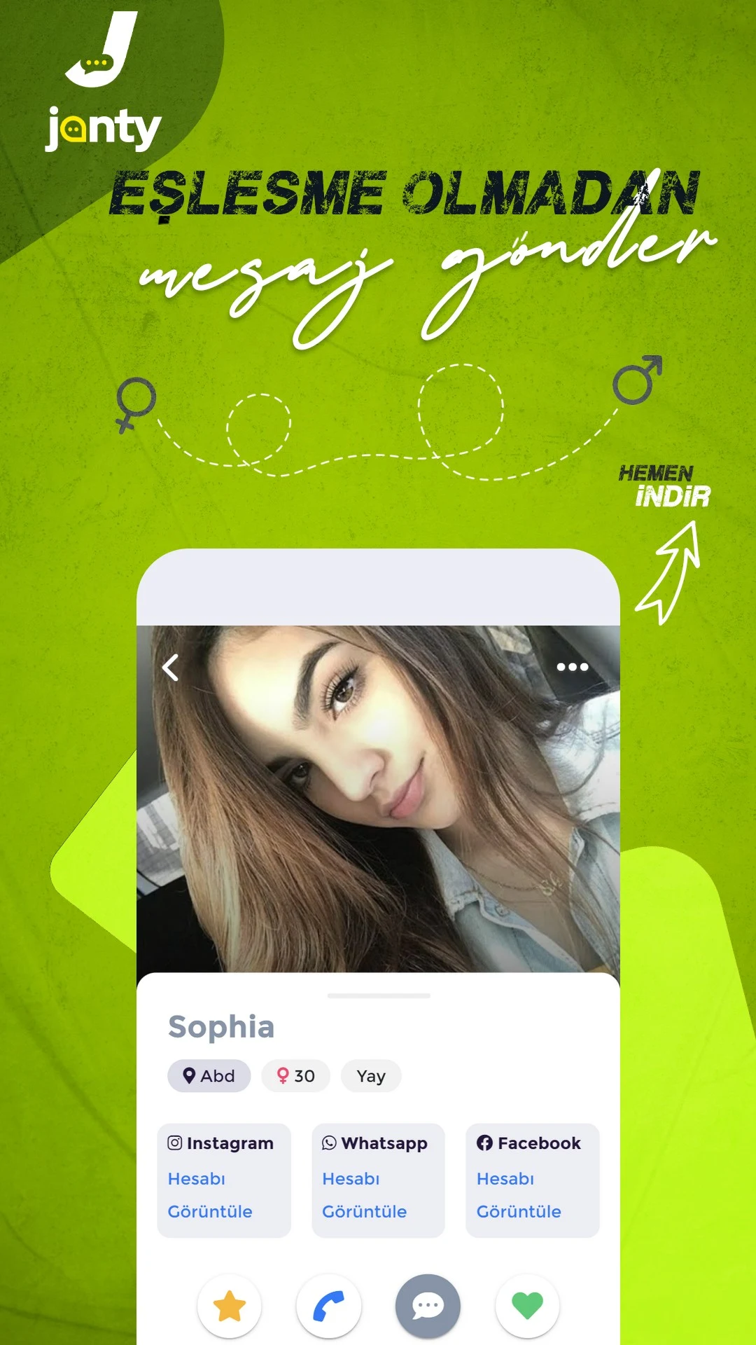 Janty Arkadaş Sevgili Bul Screenshot5