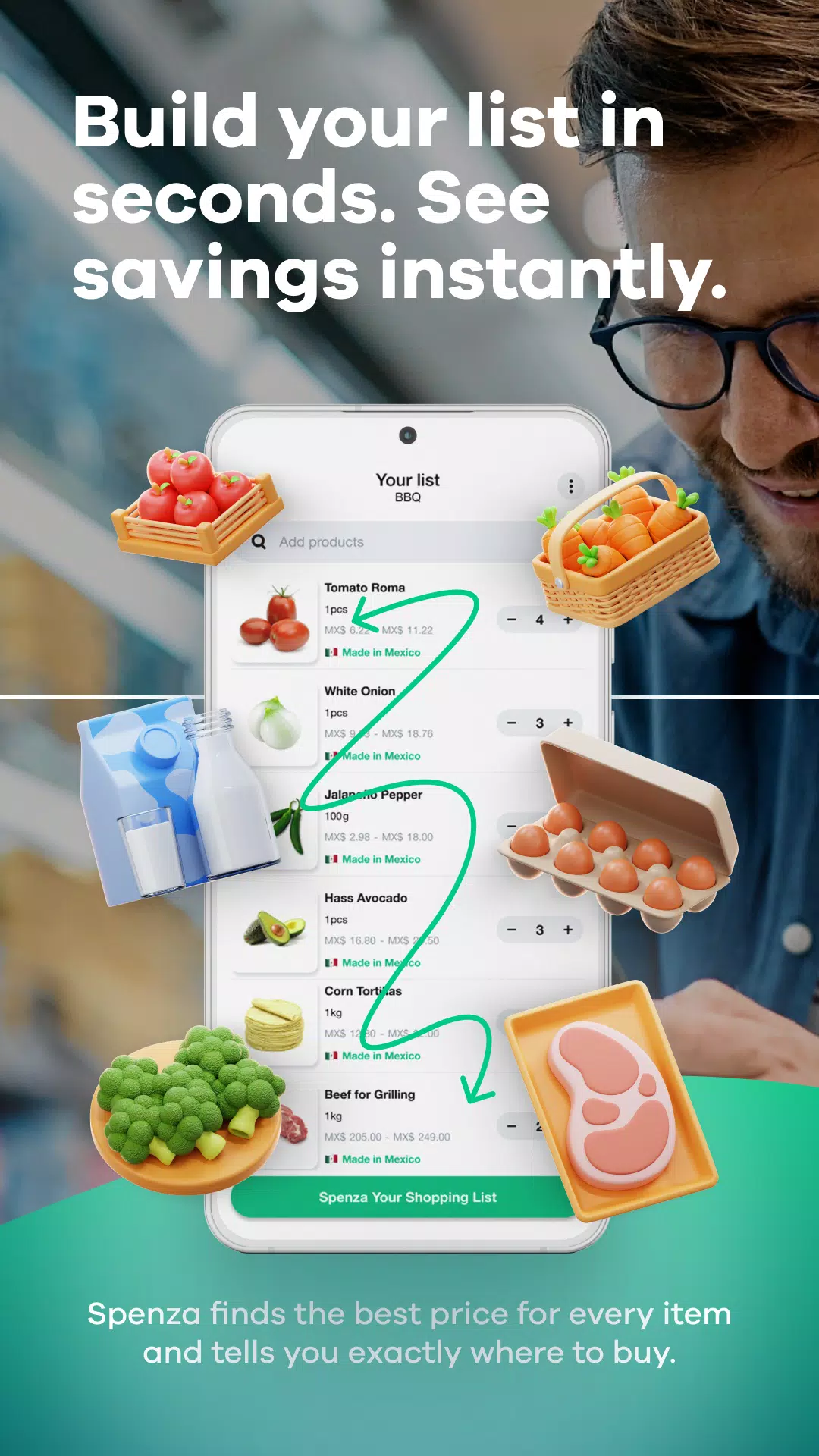 Spenza: Compare Grocery Prices Screenshot3