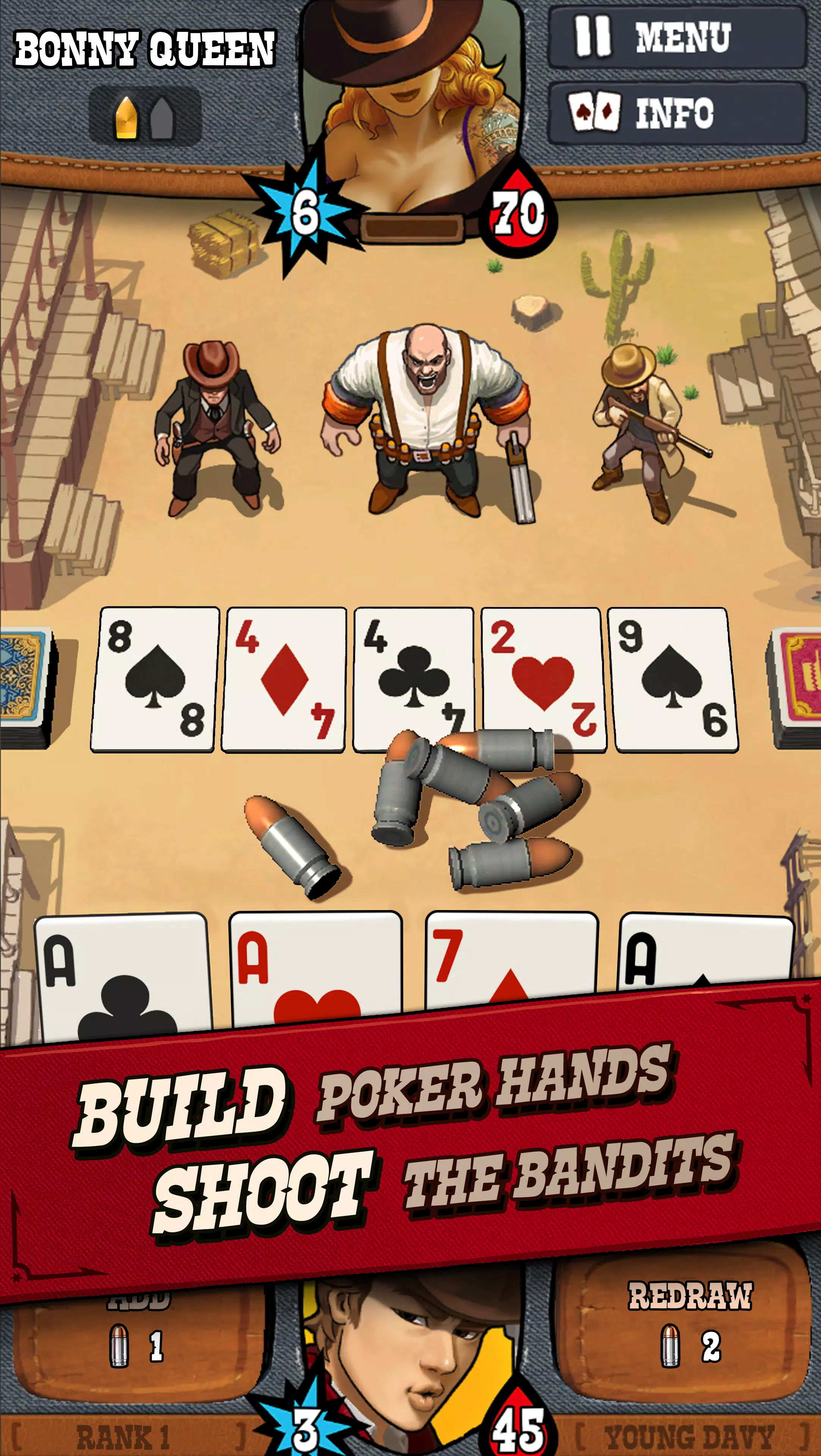 Poker Showdown Wild West Duel Screenshot4