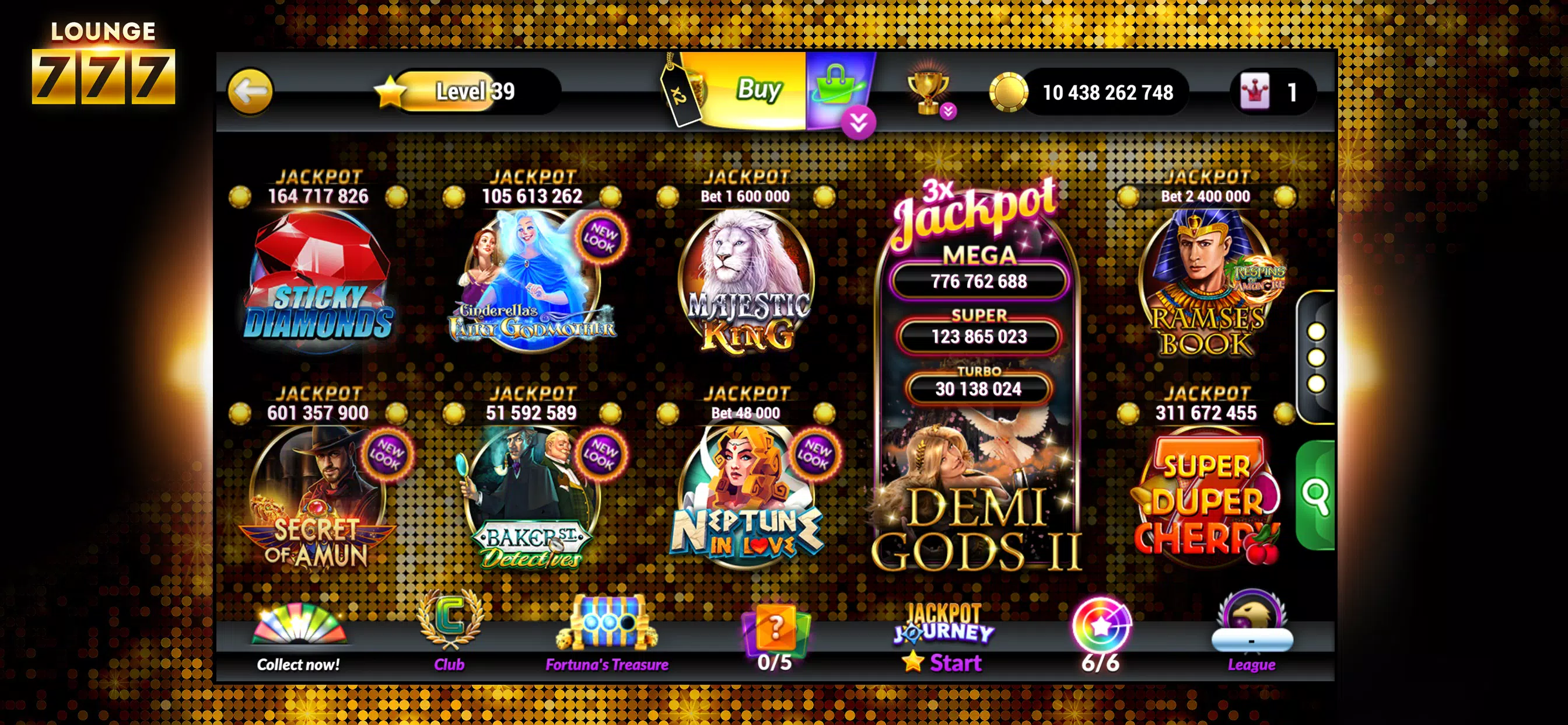 Lounge777 Online Casino Screenshot4