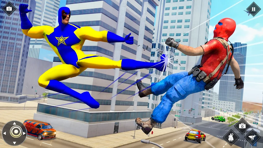 Rope Hero Spider Hero Man Game Screenshot1