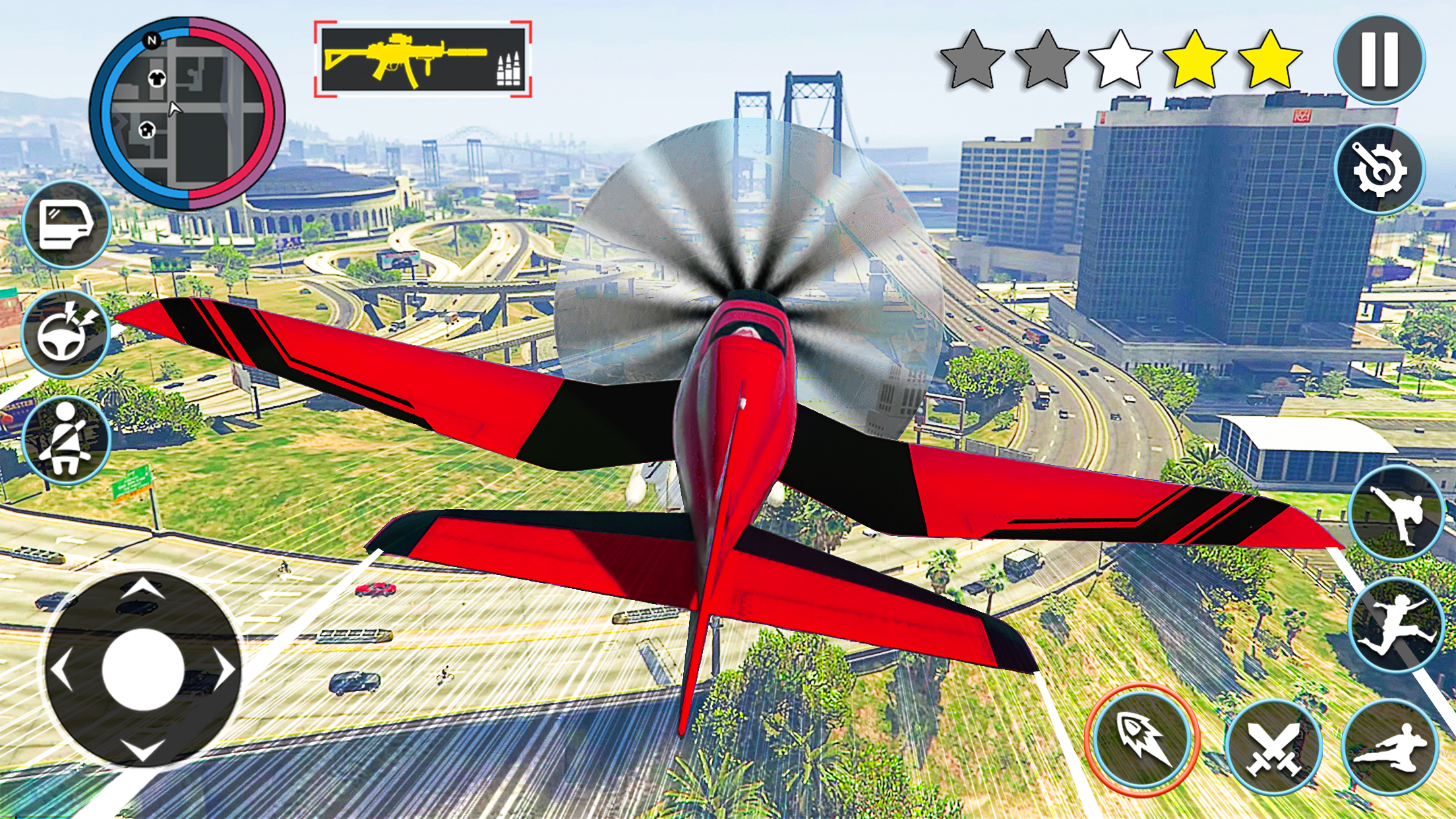 Spider Game Mafia Rope Hero Screenshot3