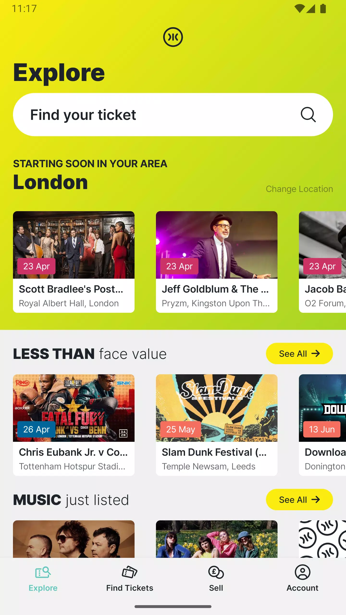 Twickets Screenshot1