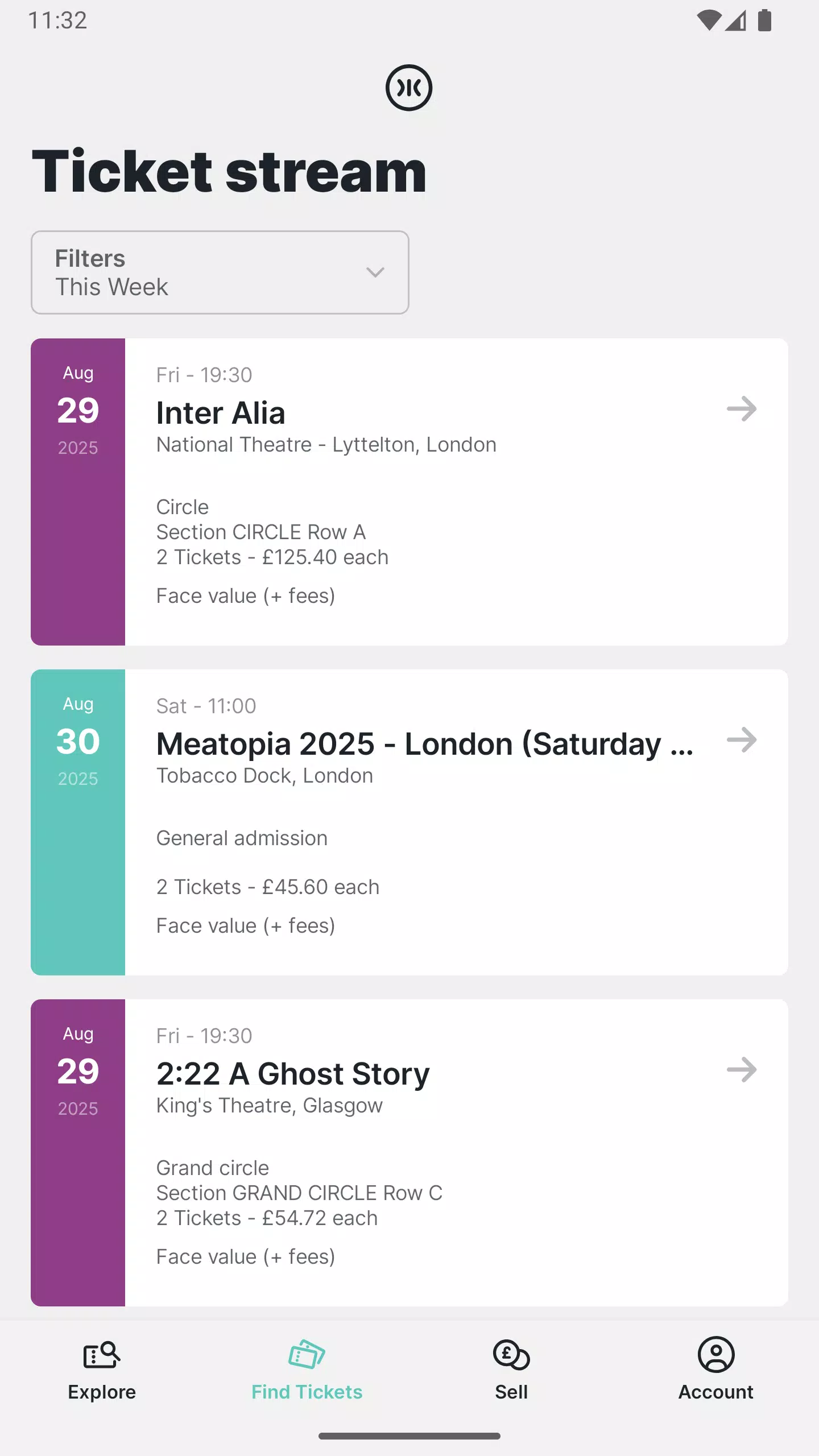 Twickets Screenshot3