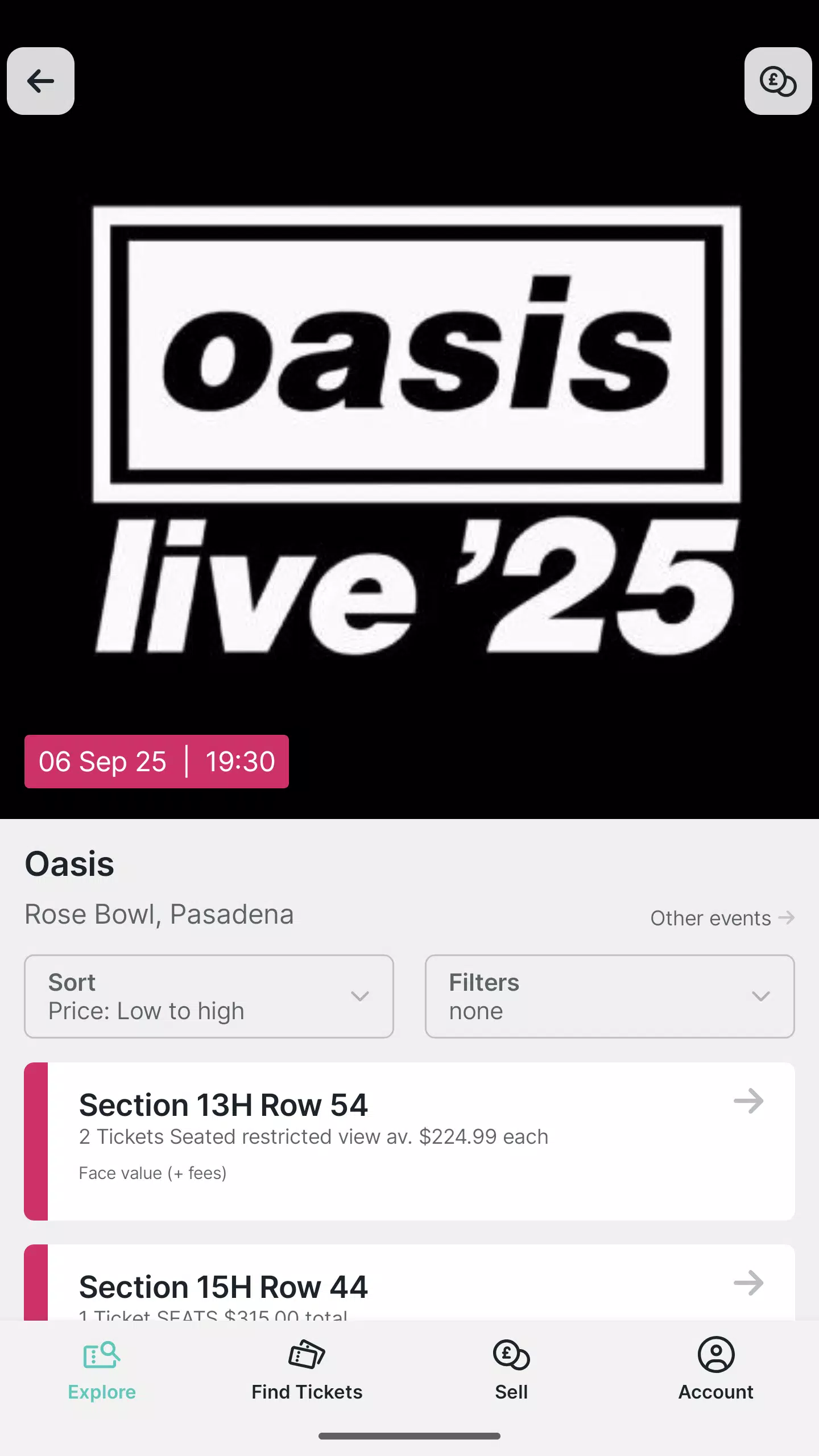 Twickets Screenshot4