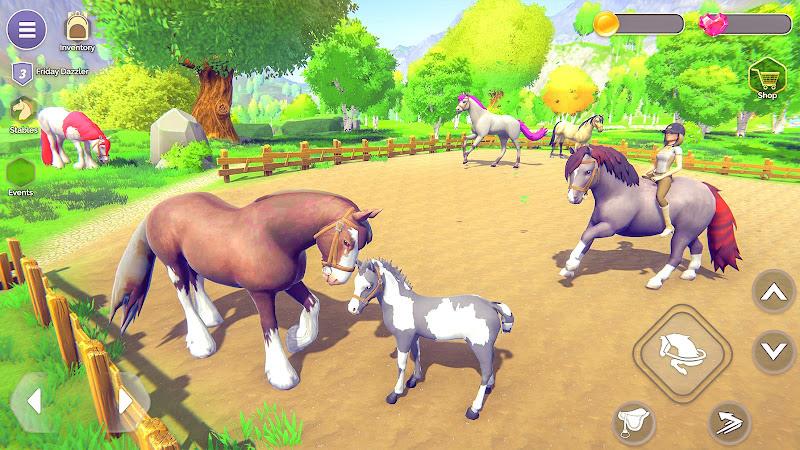 My Fantasy Heaven Horse Game Screenshot2