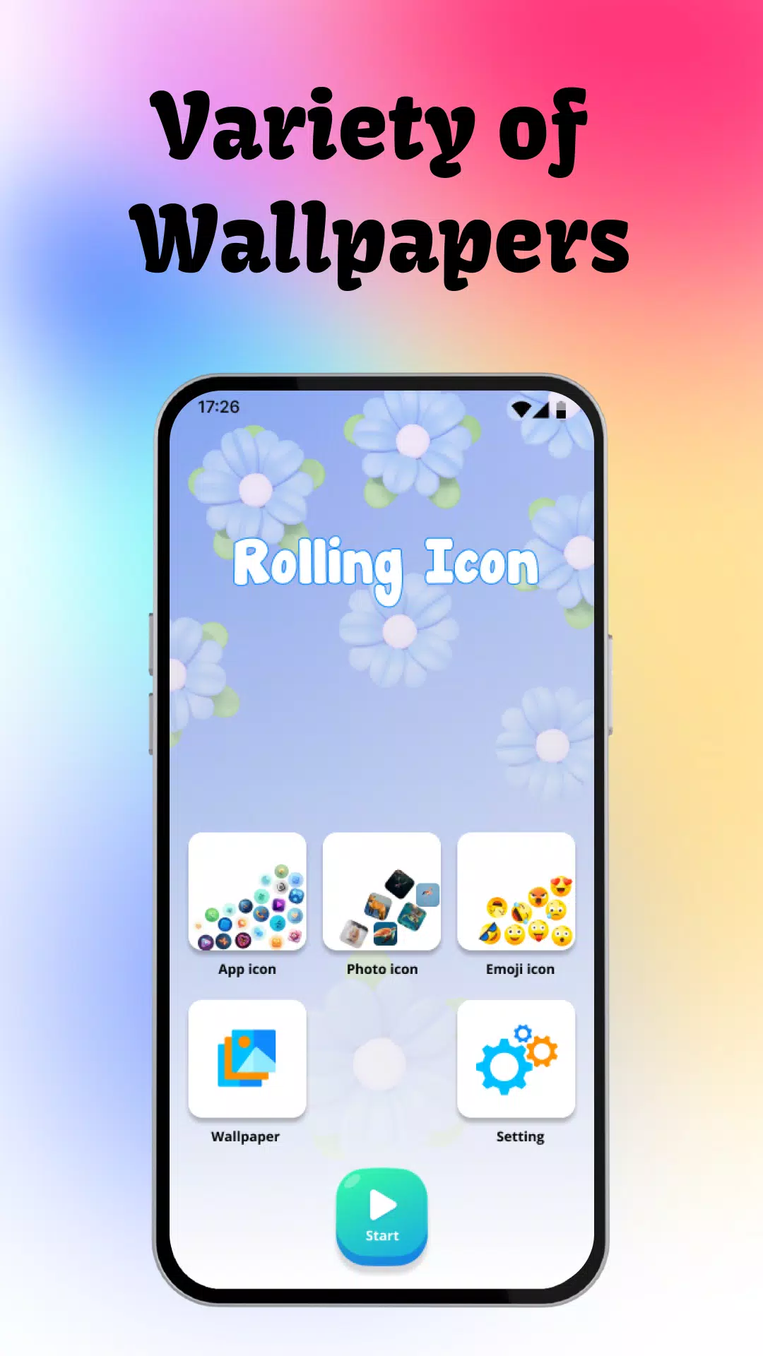Rolling Icon: Roll Phone Theme Screenshot5