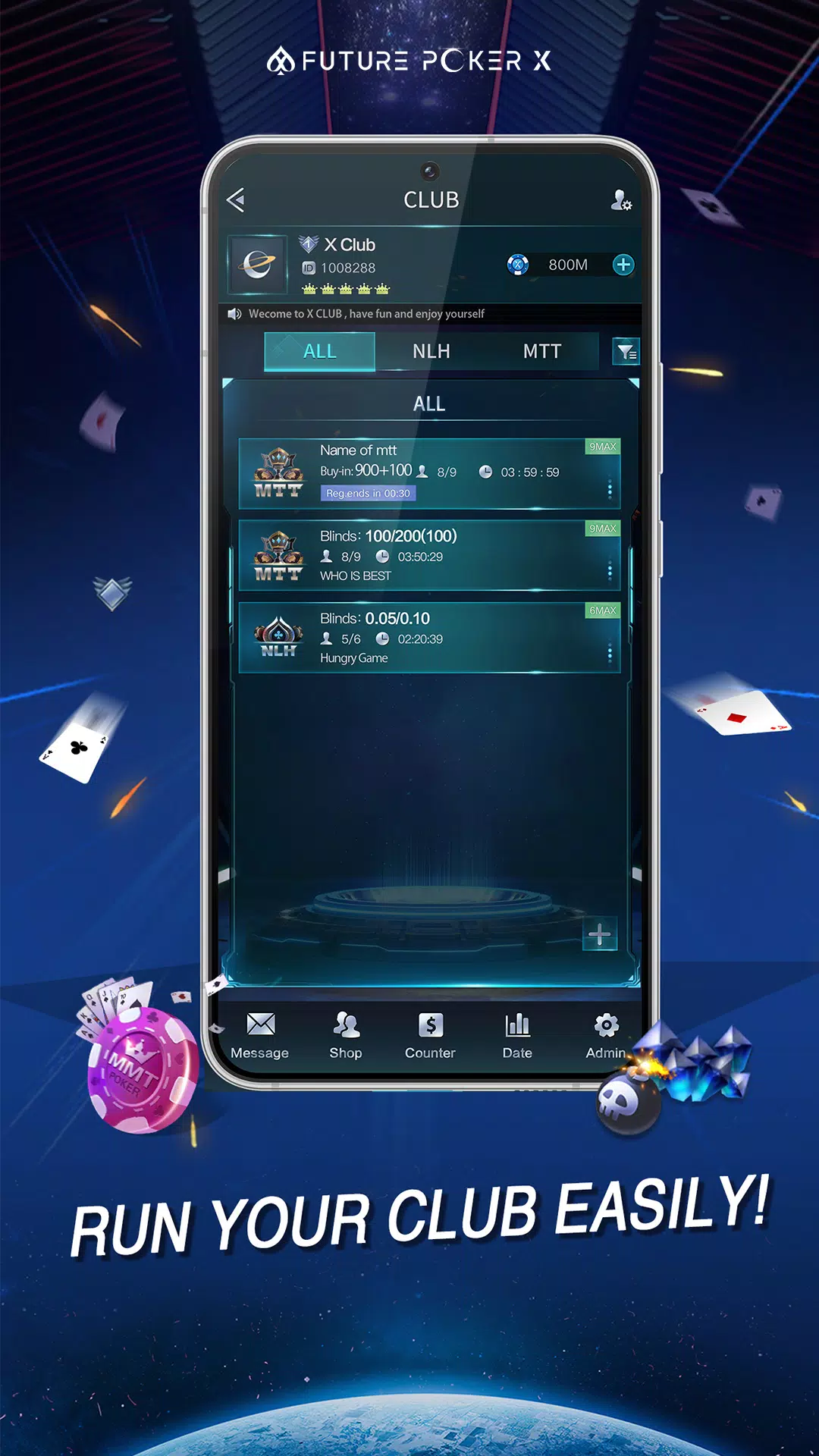 Future Poker X Screenshot1