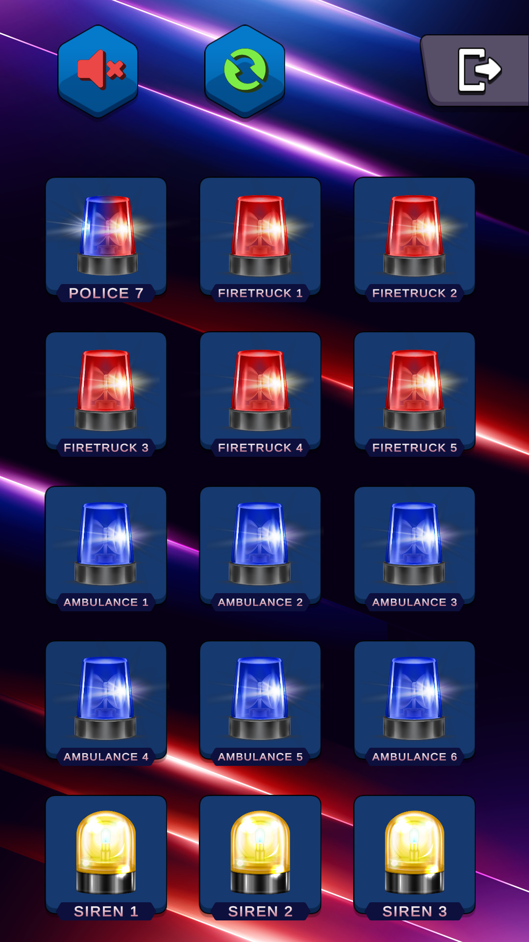 Police siren – cops light Screenshot9