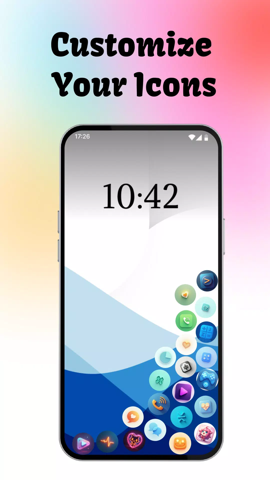 Rolling Icon: Roll Phone Theme Screenshot4