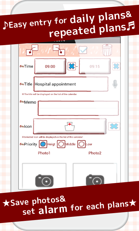 Cute Calendar Screenshot3