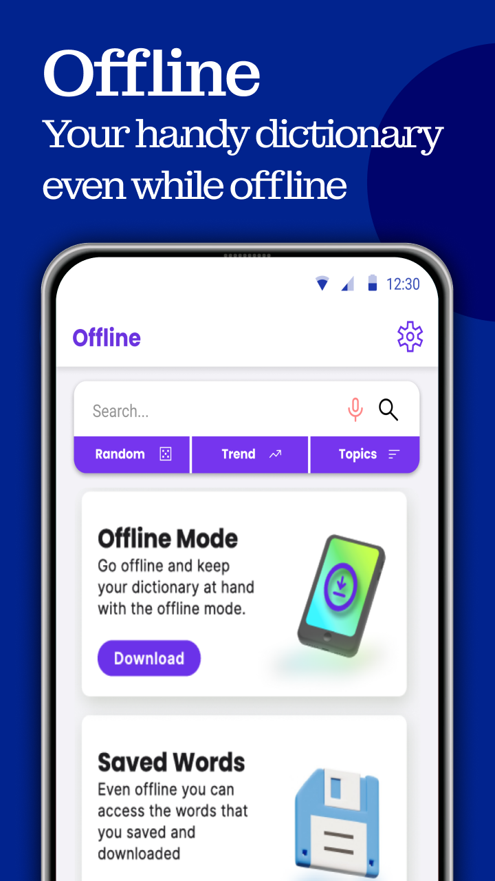 English Dictionary : Thesaurus Screenshot5