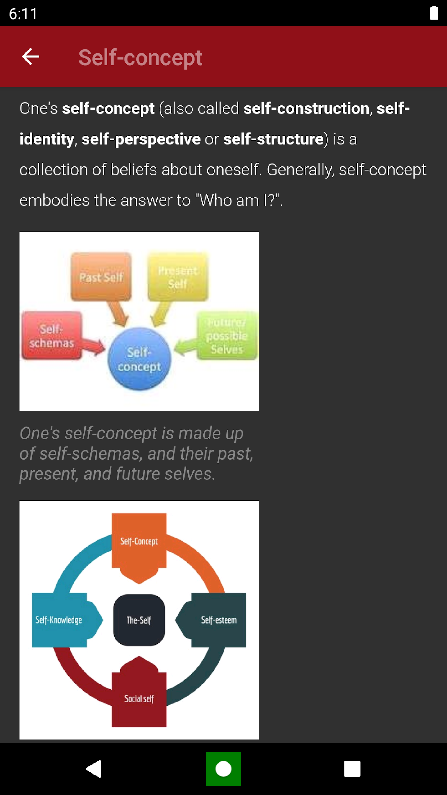 Psychological concepts Screenshot2