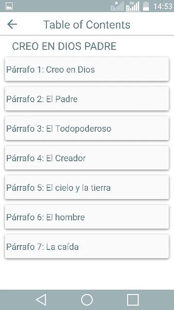 Catecismo Iglesia Católica Screenshot3