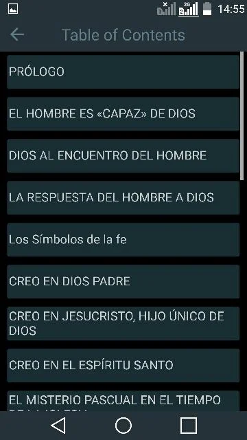 Catecismo Iglesia Católica Screenshot6