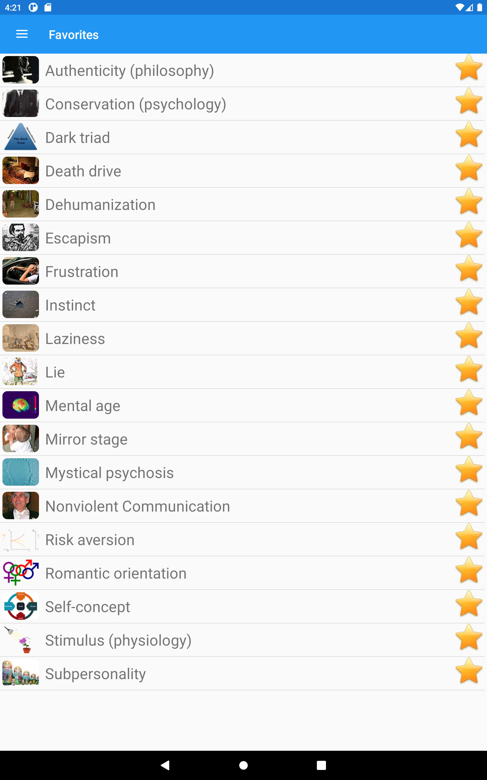 Psychological concepts Screenshot12