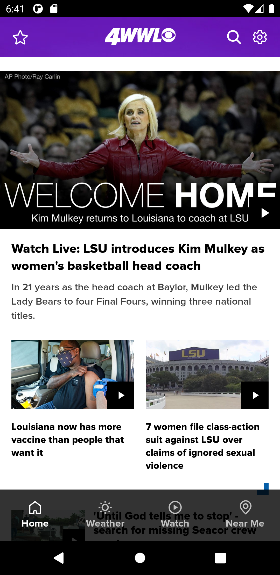 New Orleans News from WWL Screenshot1