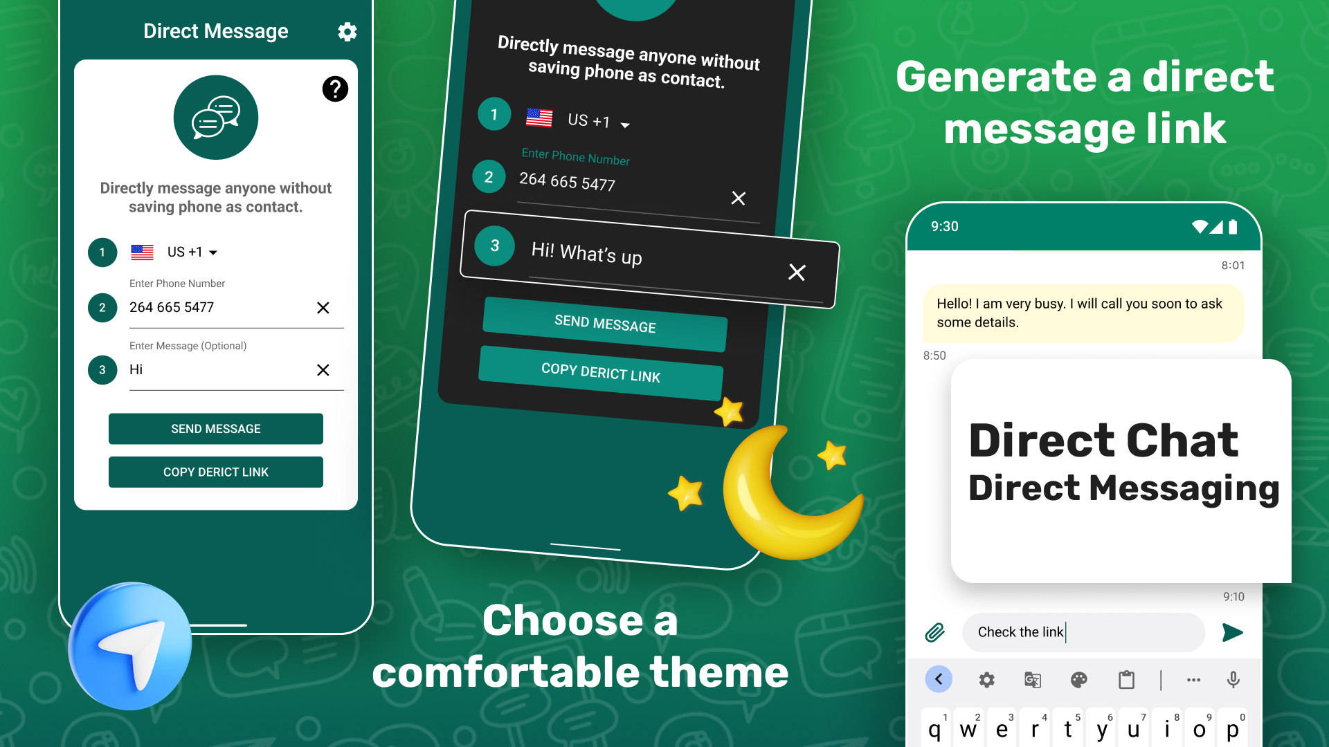 Direct Chat & Messaging Screenshot8