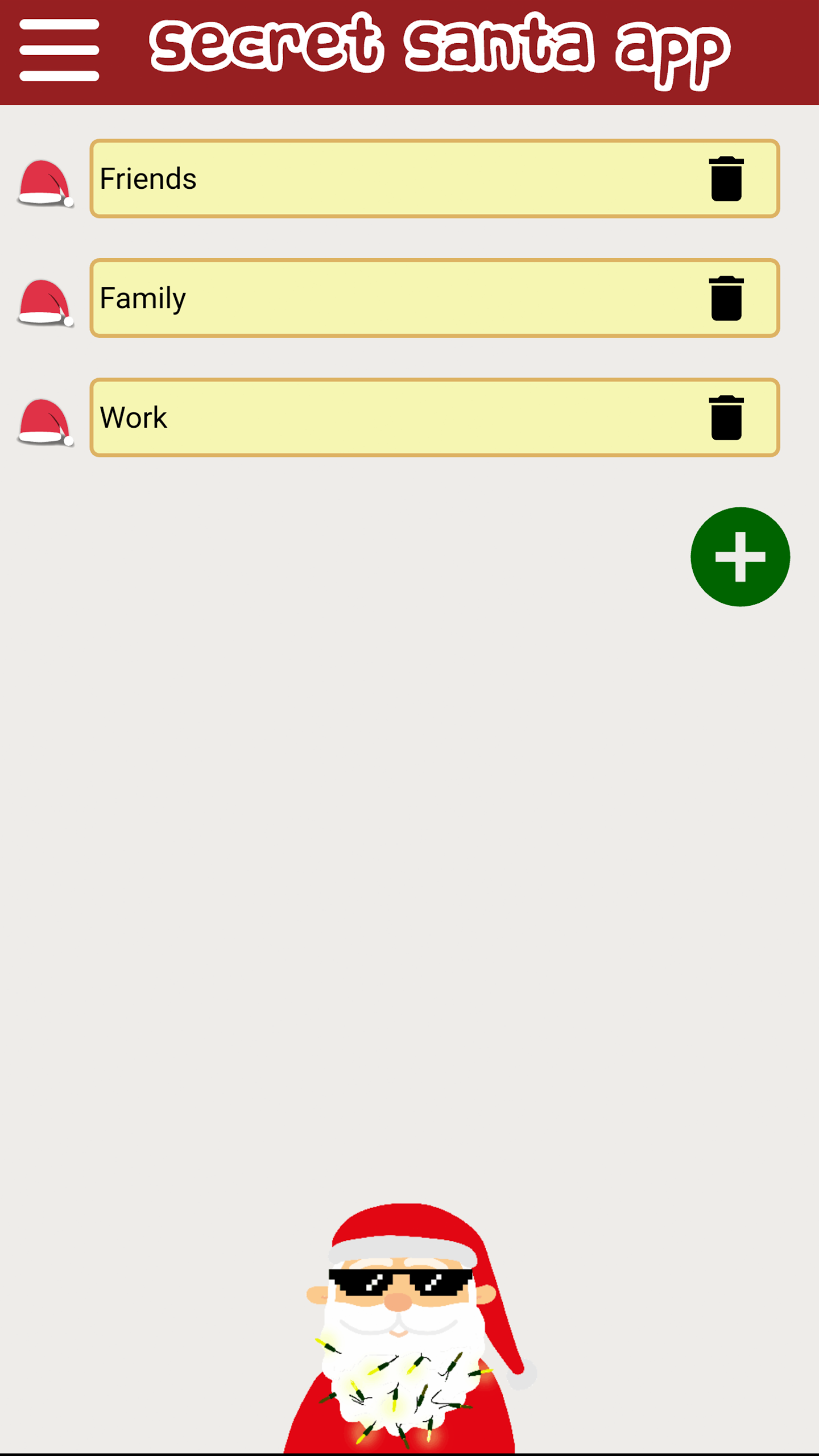 Secret Santa App Screenshot2