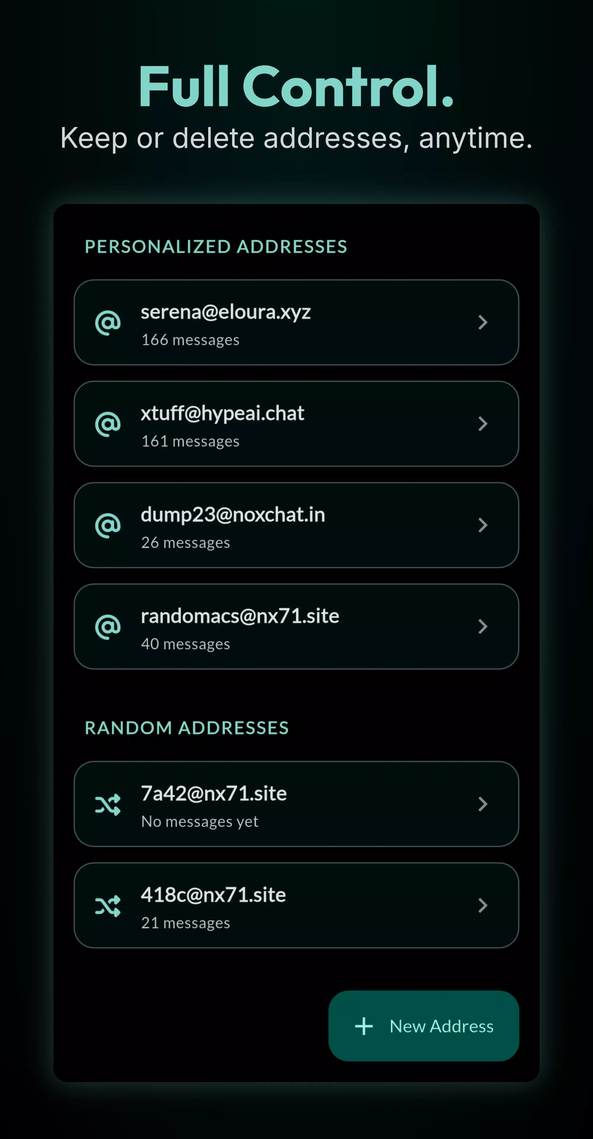Ghostmail—Persistent Temp Mail Screenshot5