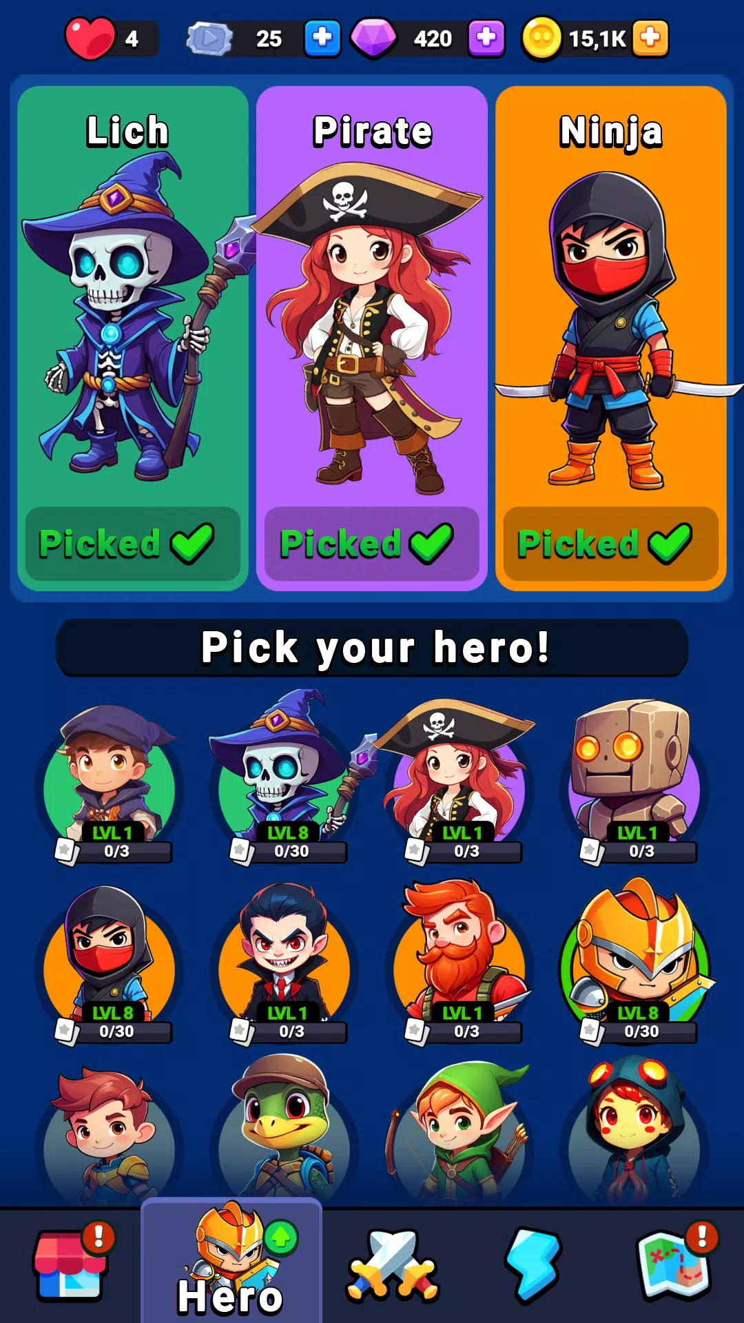 Age of Heroes: Strategy Battle Screenshot4