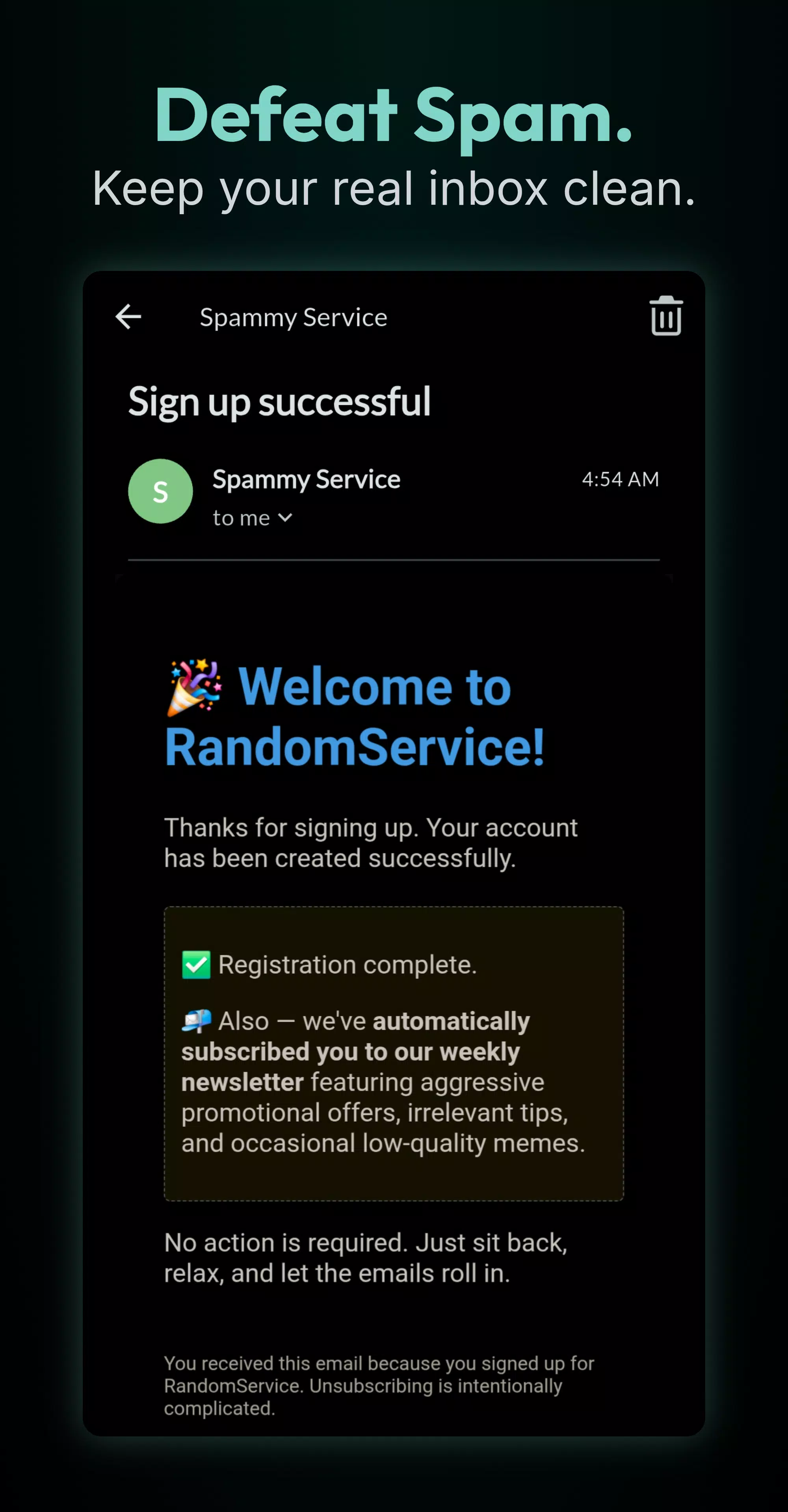 Ghostmail—Persistent Temp Mail Screenshot4