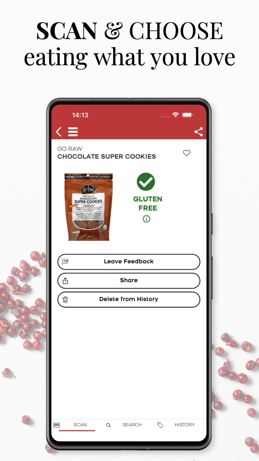 The Gluten Free Scanner Screenshot1
