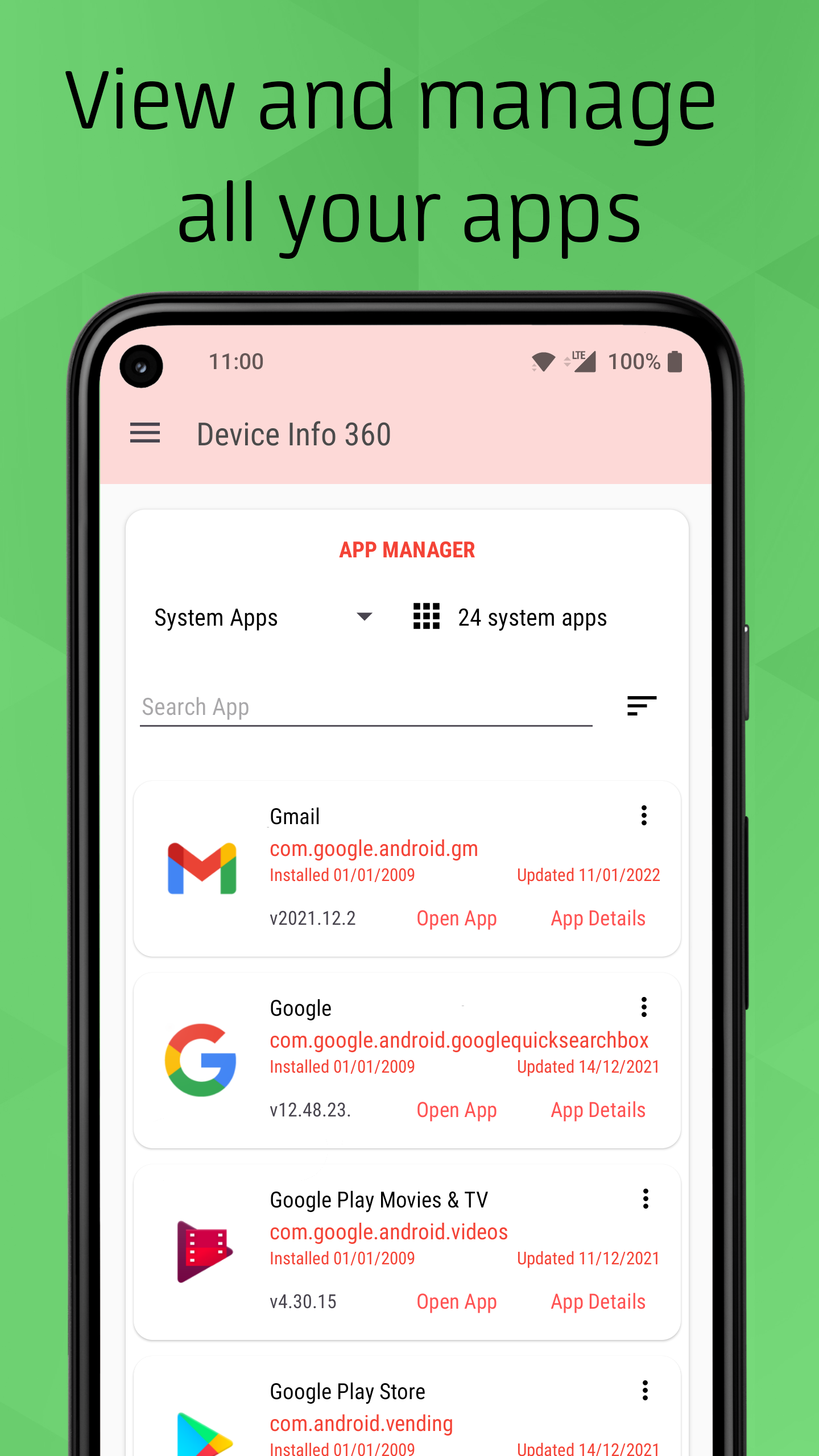 Device Info 360: Phone, Watch Screenshot4
