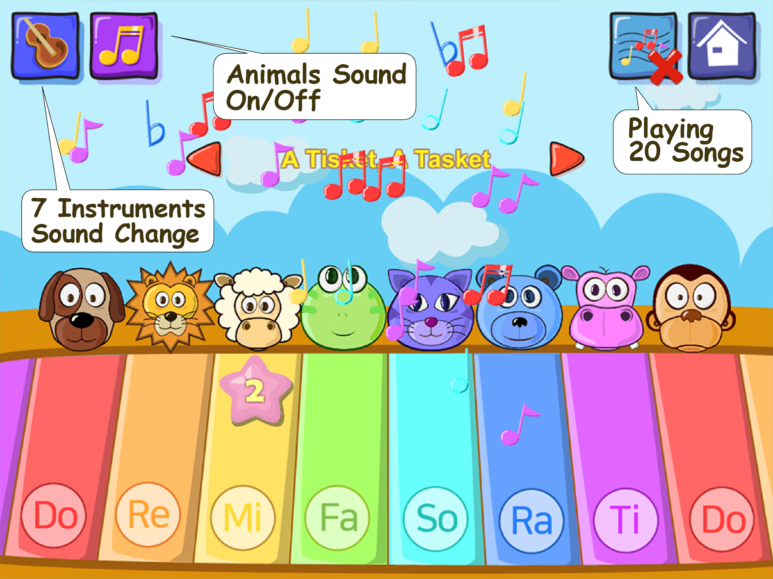 Children Piano - Instruments Screenshot7