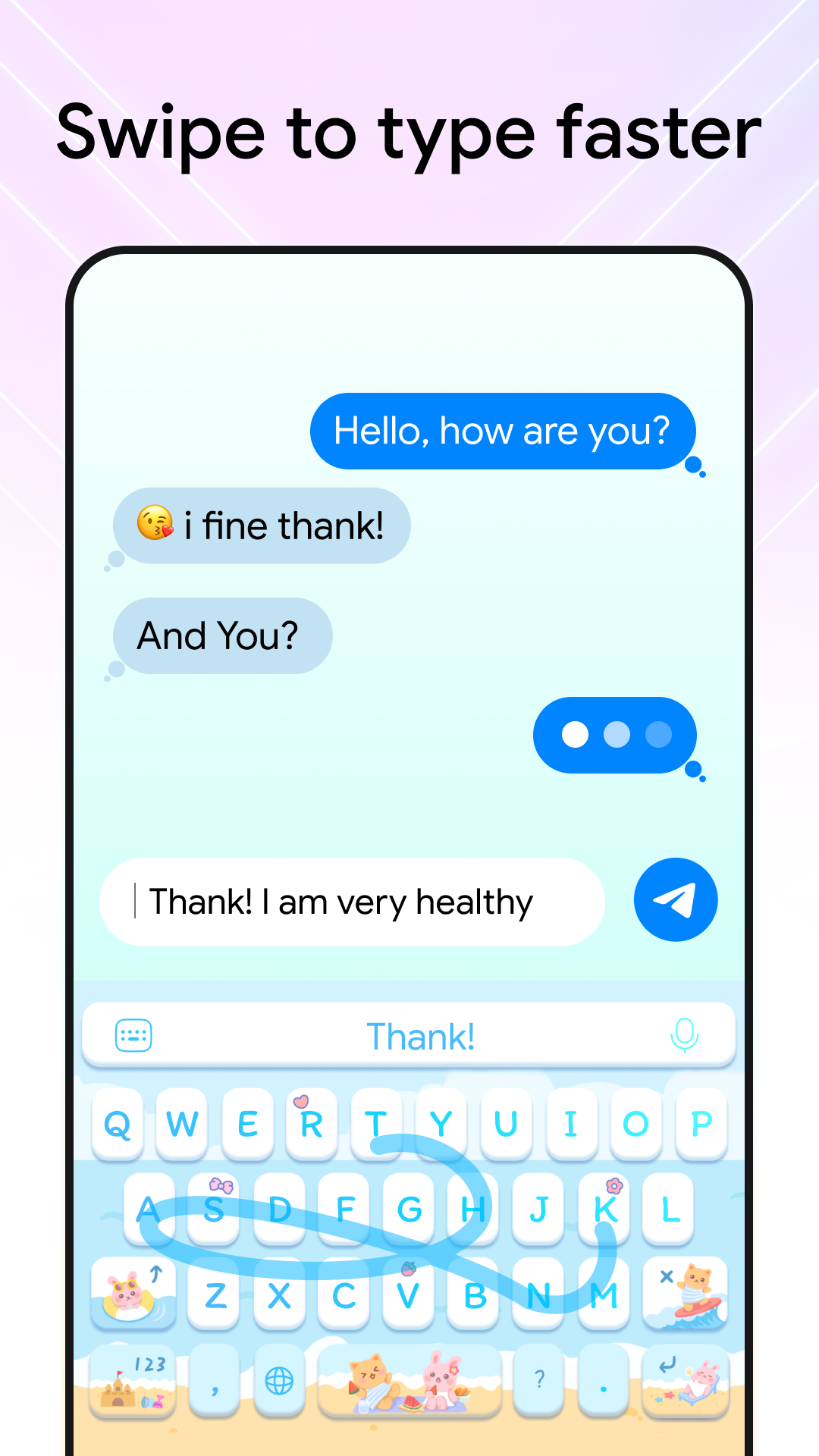 Neon Led Keyboard: Emoji, Font Screenshot5