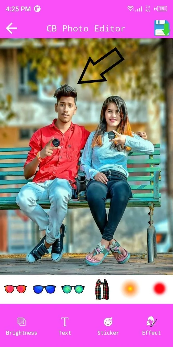 CB Girlfriend Photo Editor Screenshot4