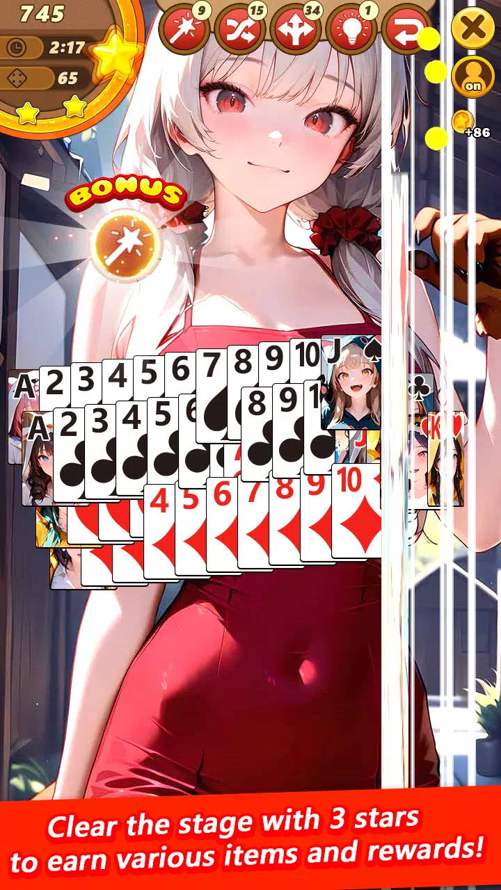 Solitaire Costume Girls Screenshot4