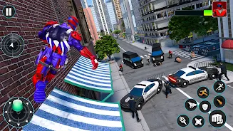 Spider Flying Rope Hero Games Screenshot6