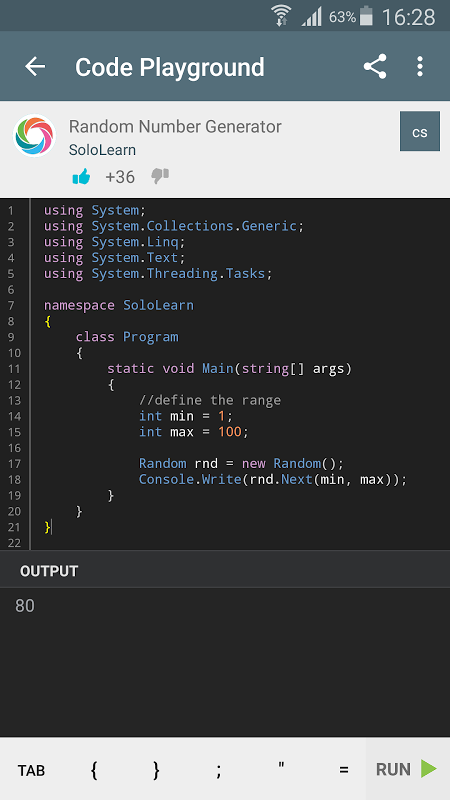 Sololearn Screenshot4