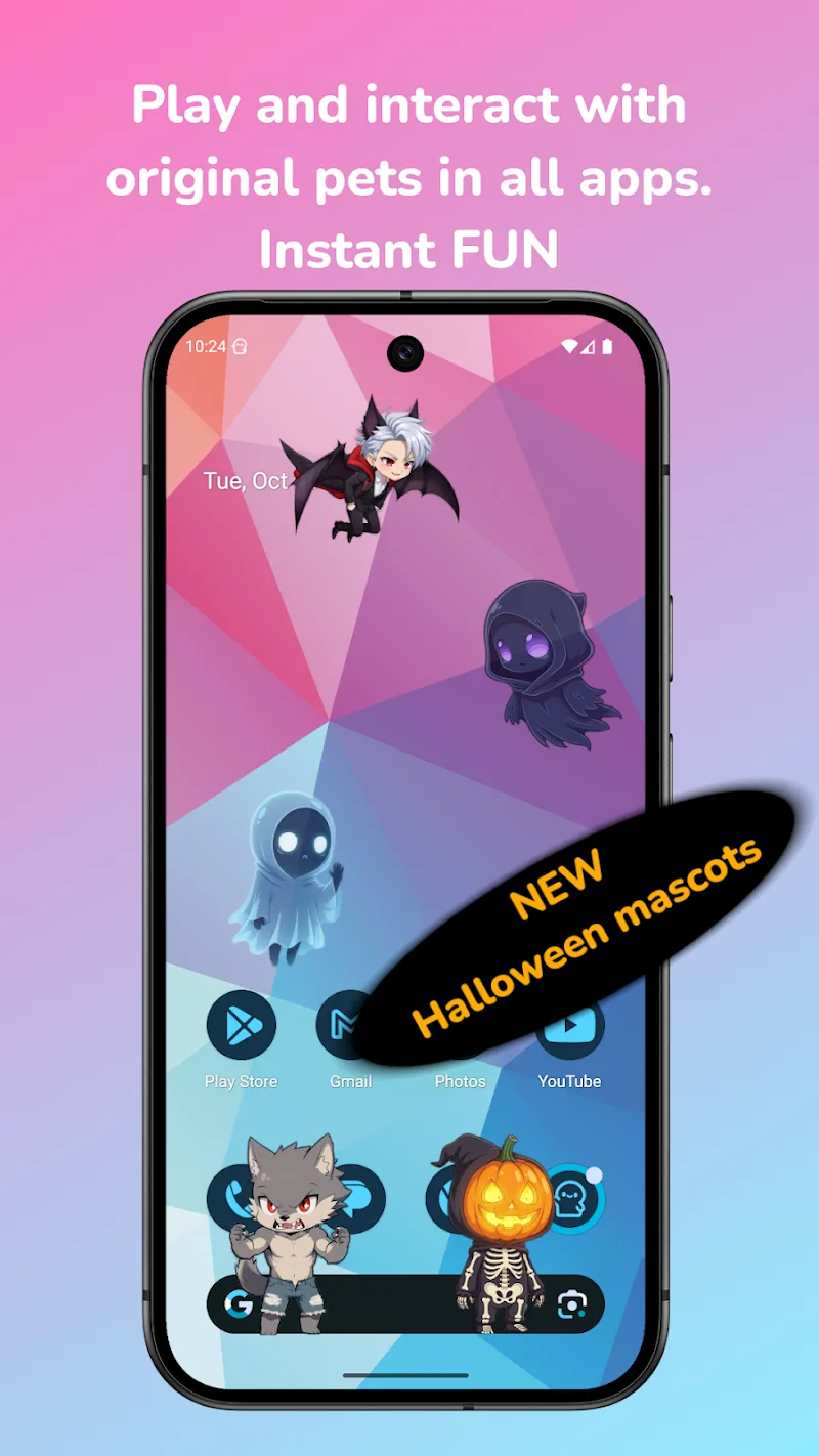 Shimeji: Screen Buddies Screenshot1