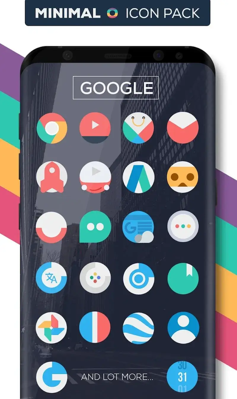 Minimal O - Icon Pack Screenshot3