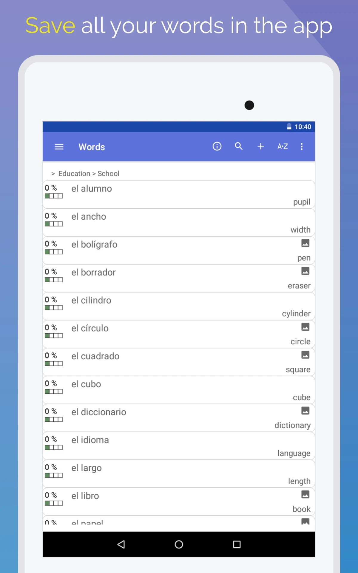 My dictionary - WordTheme Screenshot9