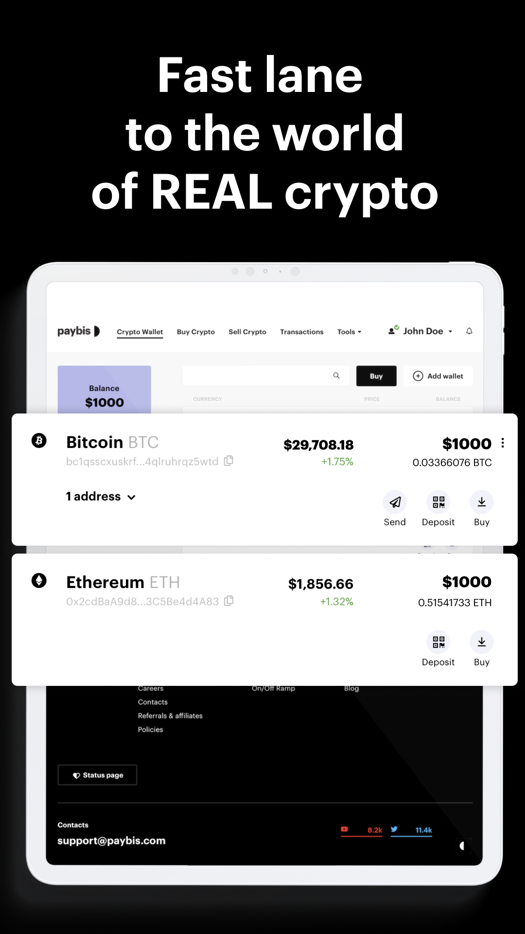 Paybis Crypto Wallet: Buy BTC Screenshot11