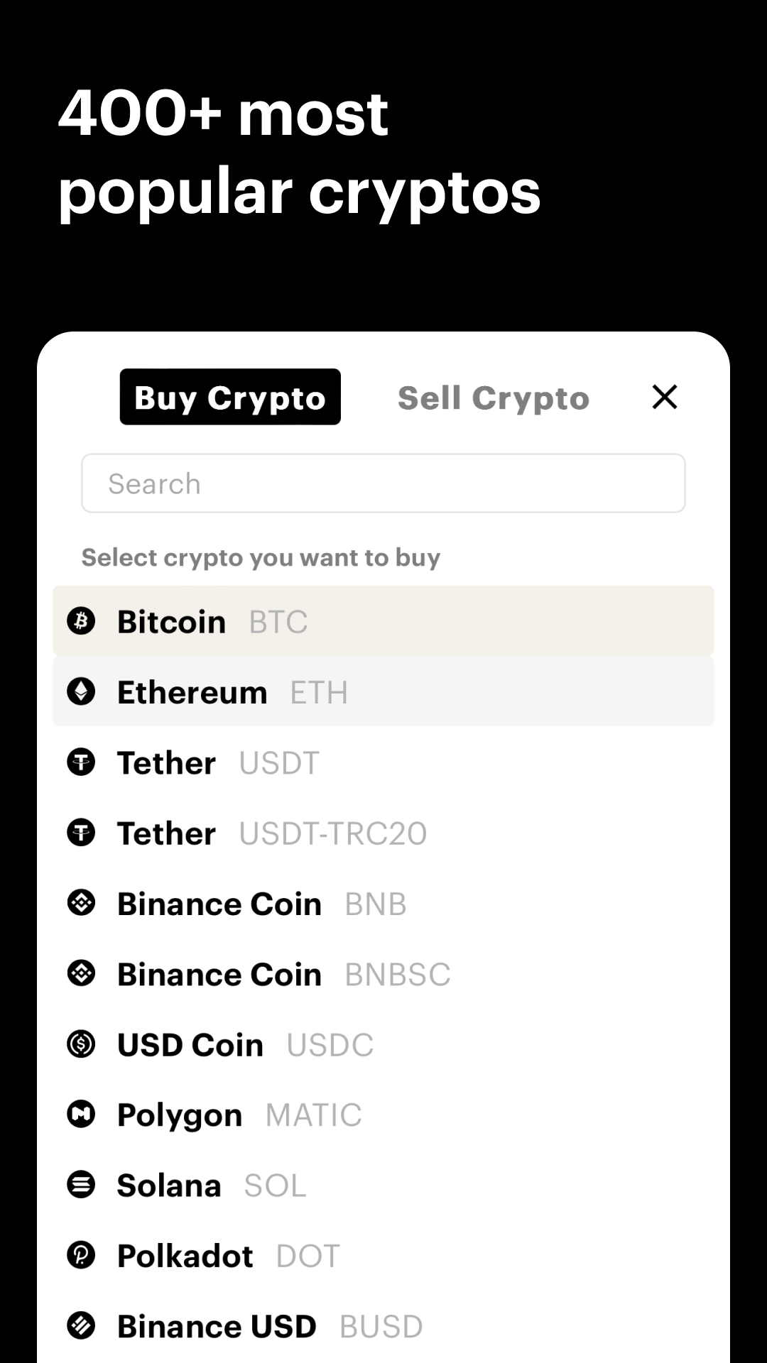Paybis Crypto Wallet: Buy BTC Screenshot5