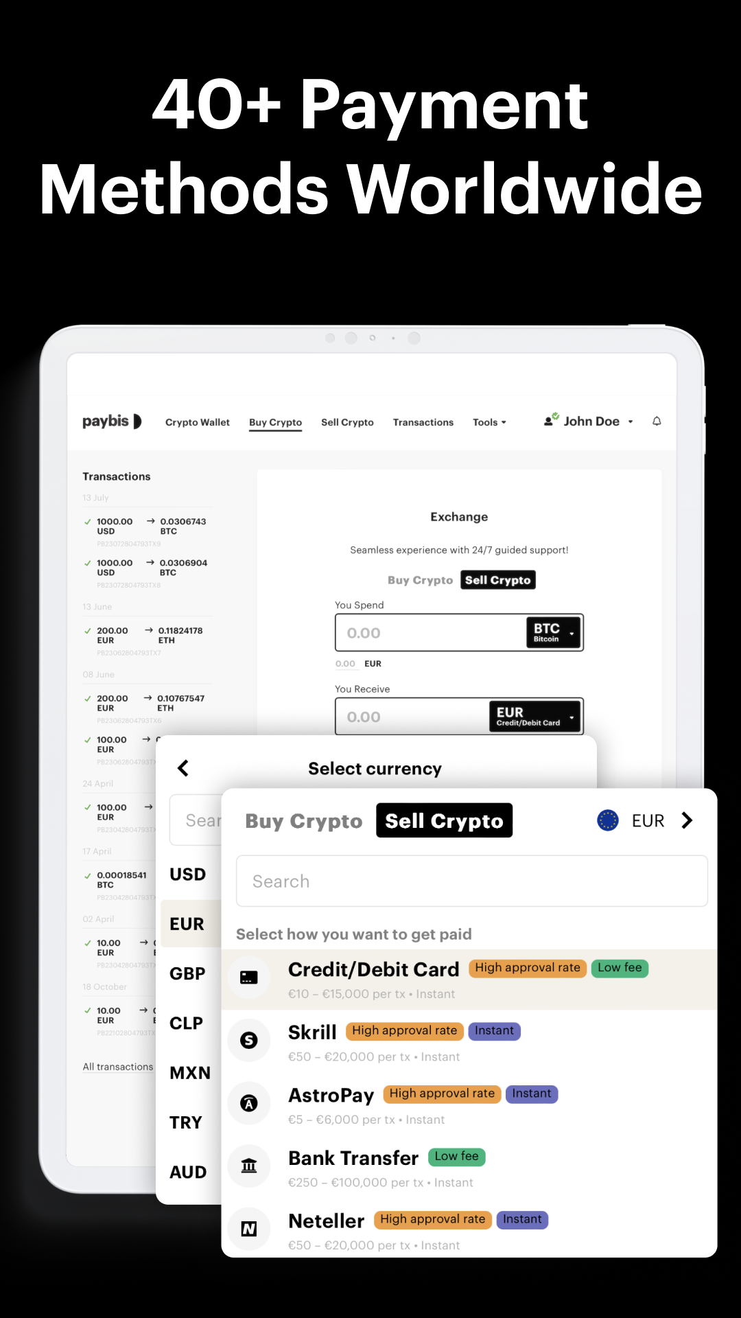 Paybis Crypto Wallet: Buy BTC Screenshot14