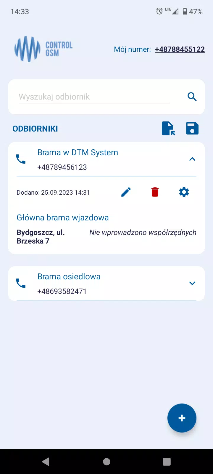 Control GSM Basic Screenshot1