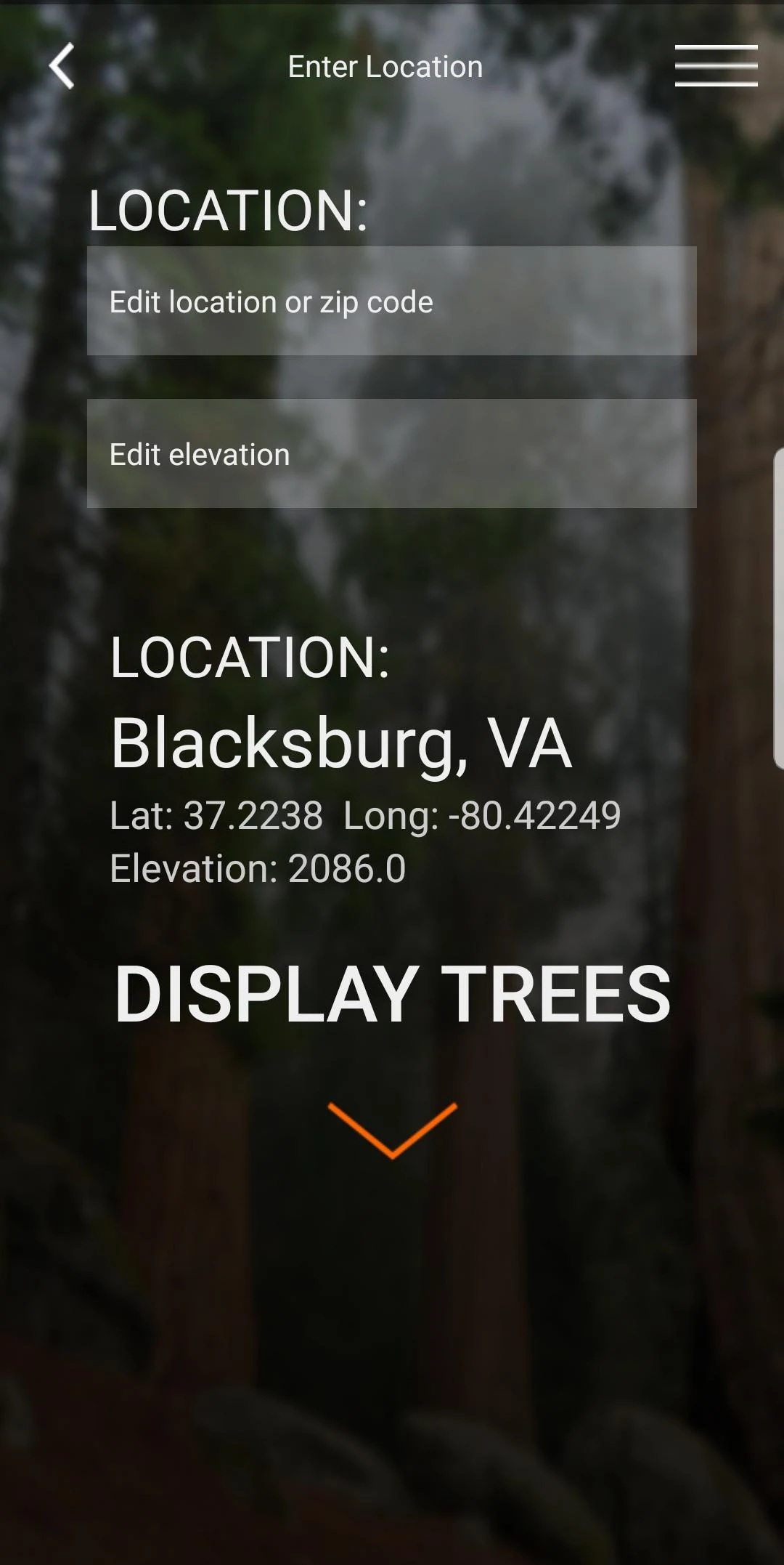 Virginia Tech Tree ID Screenshot3